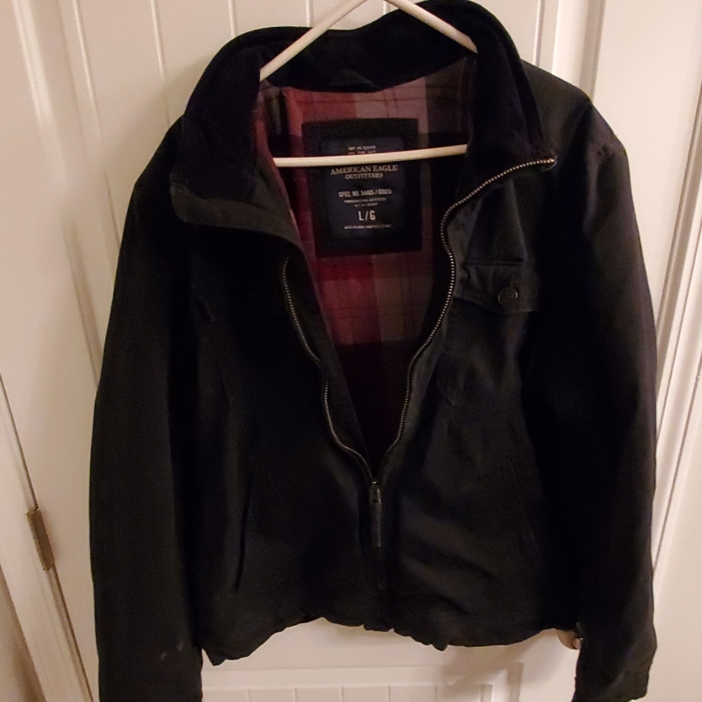 American Eagle Black Winter Coat